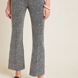 Anthropologie Essential Crop Flare Pant